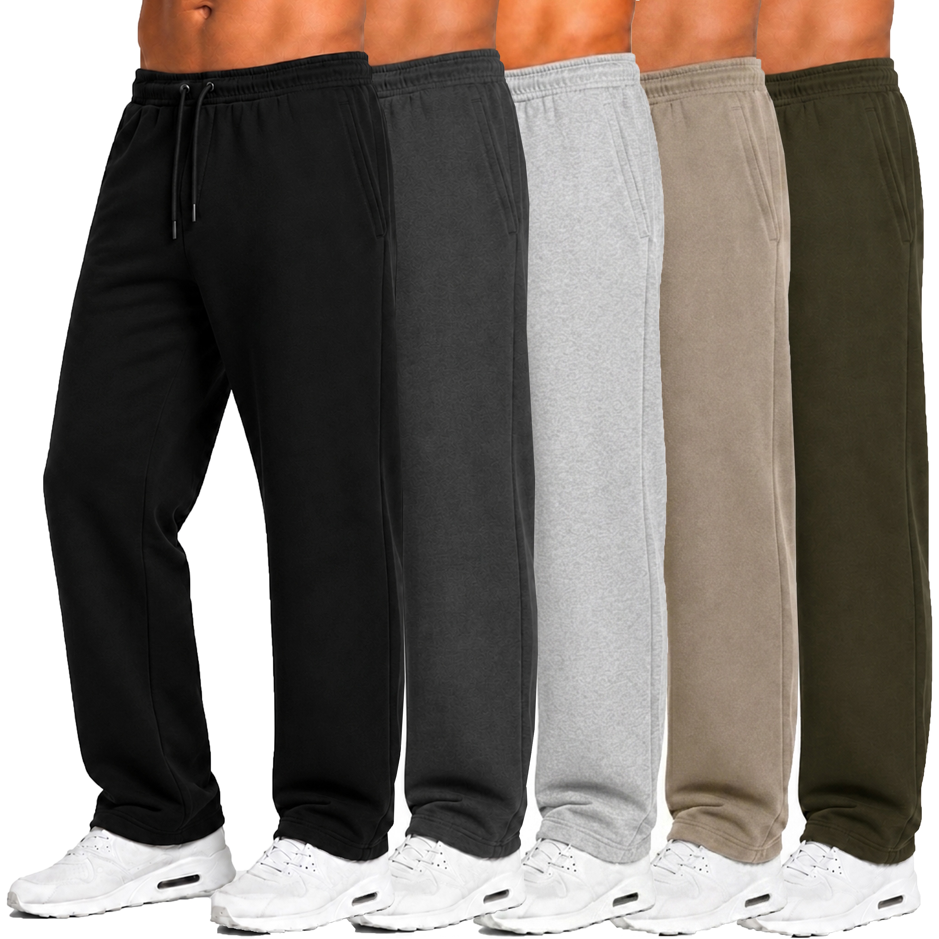 Men's Tech Fleece Open Bottom Sweatpants (S-3XL)