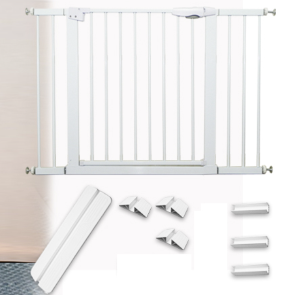 Extra Wide Baby Gate for Stairs 30"-32'' Dog Gates for The House - B0CHMG1LCC