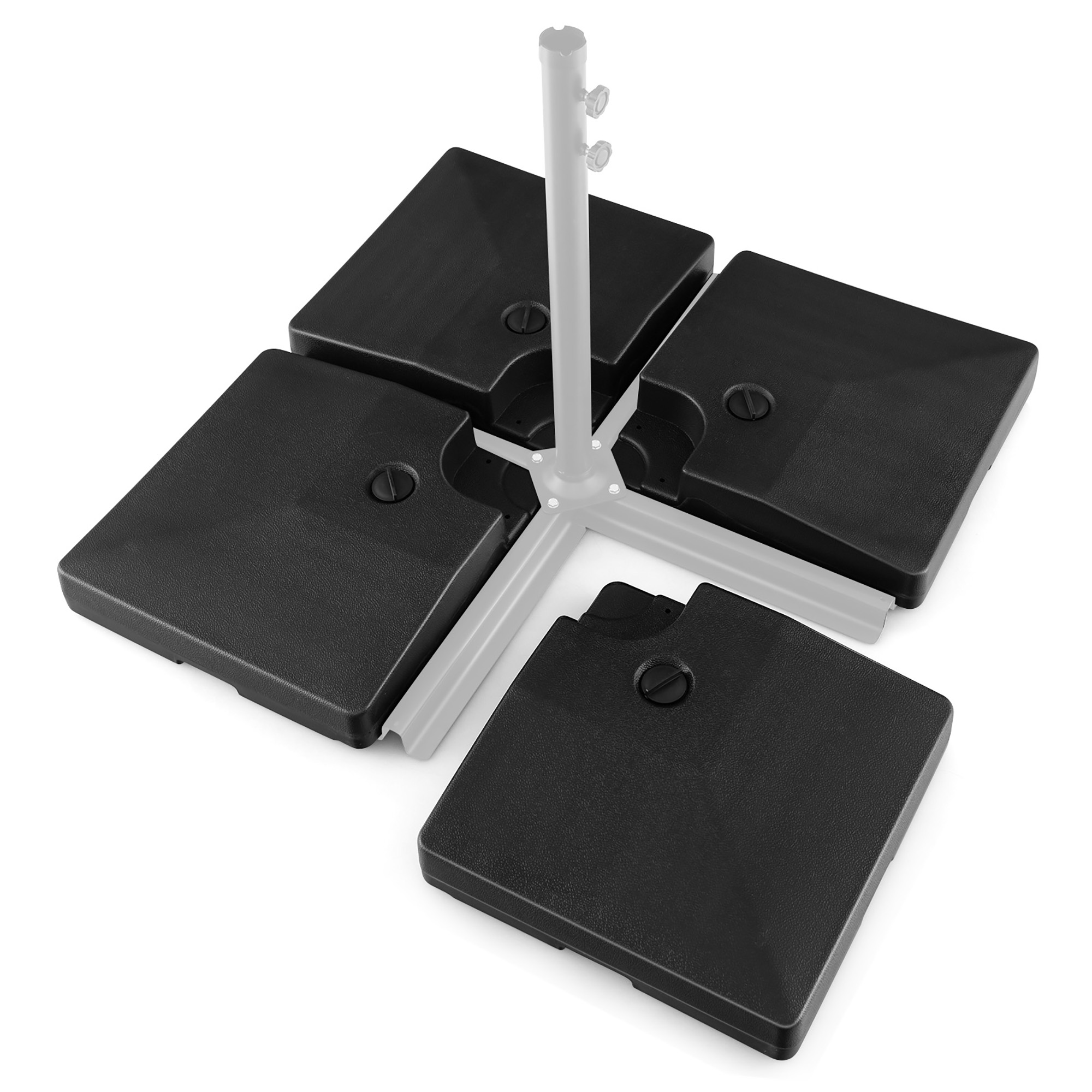 Fillable Patio Offset Cantilever Umbrella Base - 284 lb