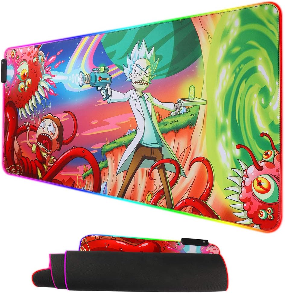 Rick & Morty RGB Mouse Pad (11.8 inches)