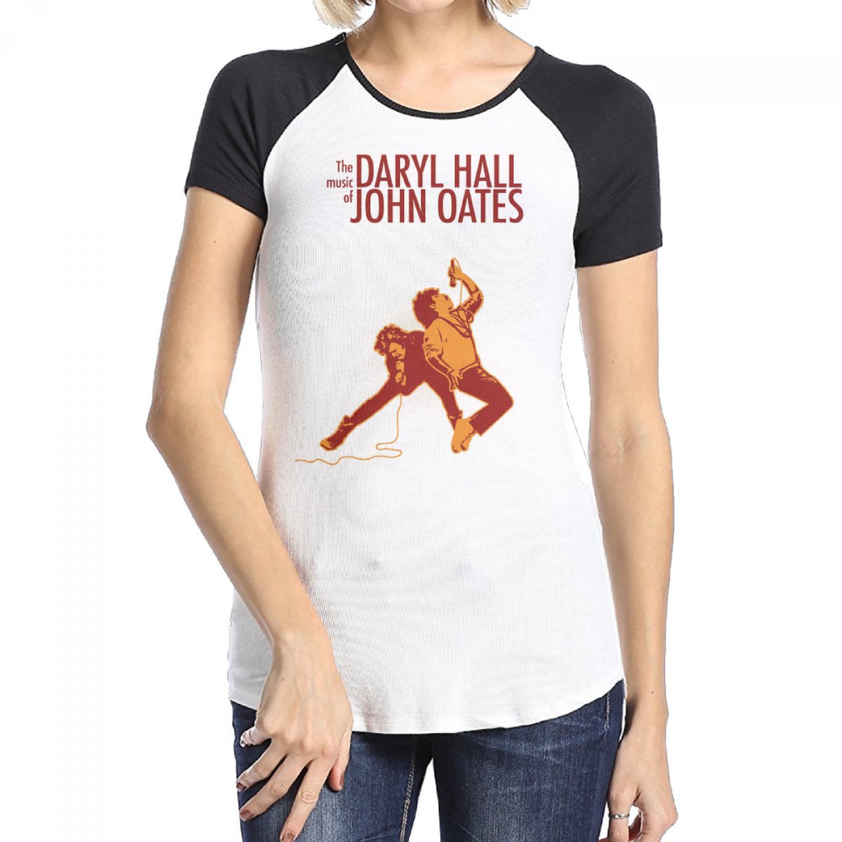 Hall And Oates Daryl Hall John Oates G Women Baseball Raglan TShirt