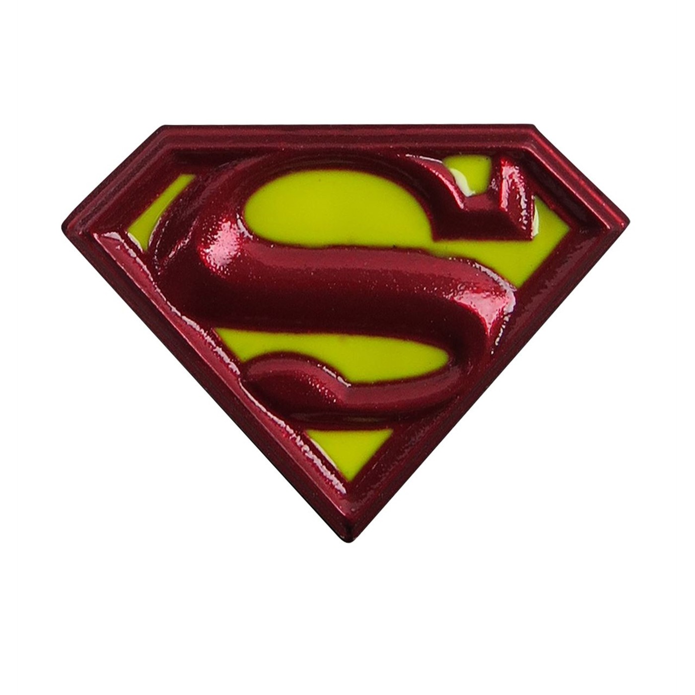 Superman Symbol Colored Lapel Pin