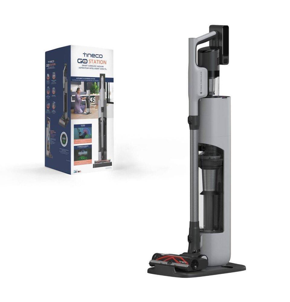 Tineco GO Station Cordless Stick Vacuum ST508 Gray - Open Box