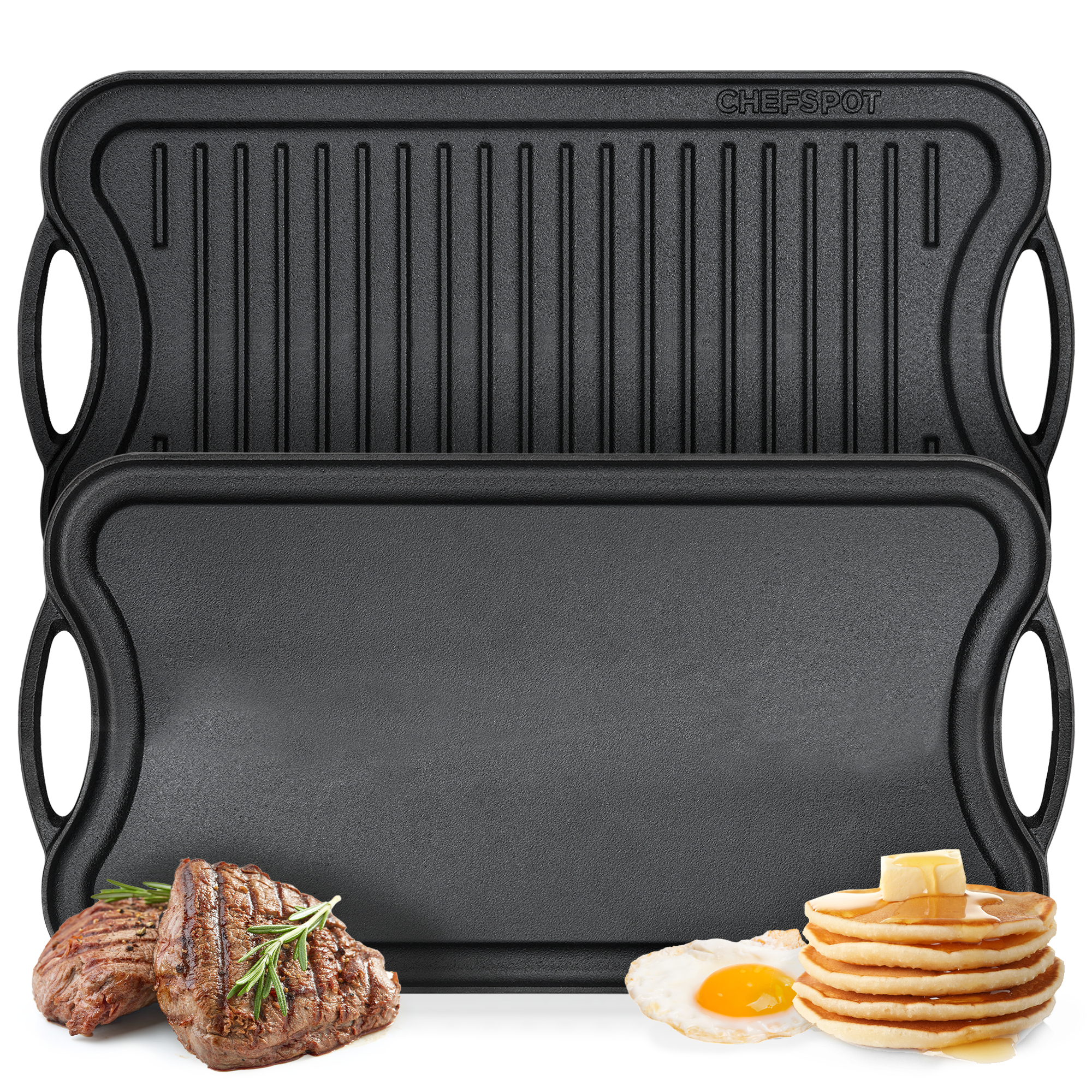 CHEFSPOT Griddle Pan for Stove Top – 20"