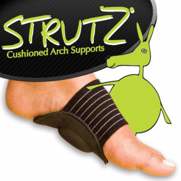 Set of 2:  Strutz Cushioned Arch Supports