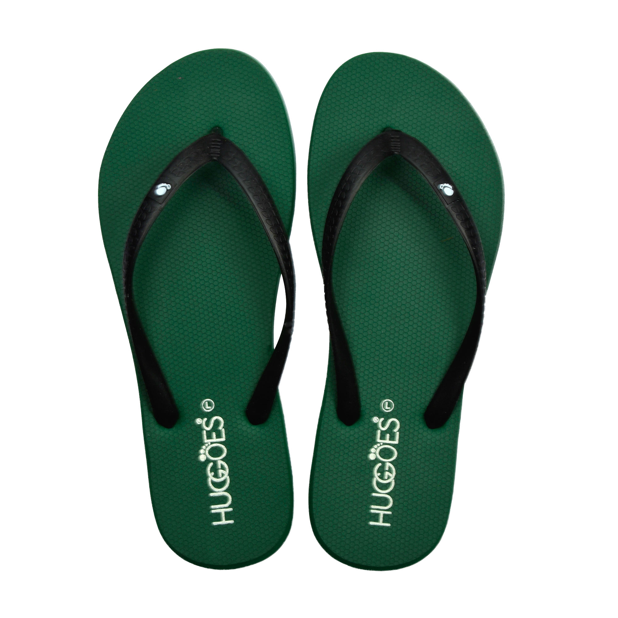 HUGGOES - Sapling Women's Natural Rubber Summer Flip-Flops