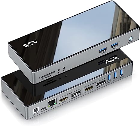 USB 3.0 Docking Station - Universal Dual Monitor 4K HDMI