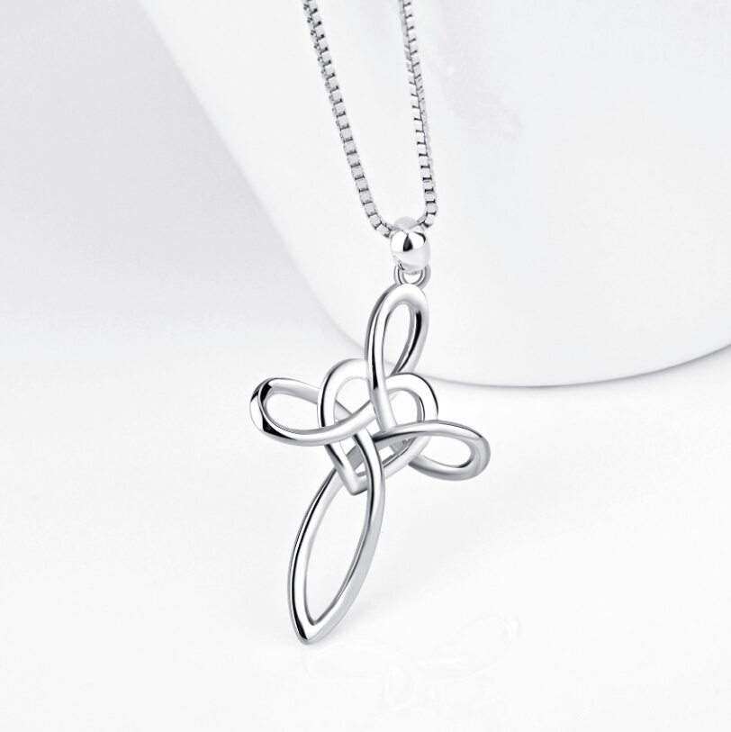 Sterling Silver Celtic Cross Necklace