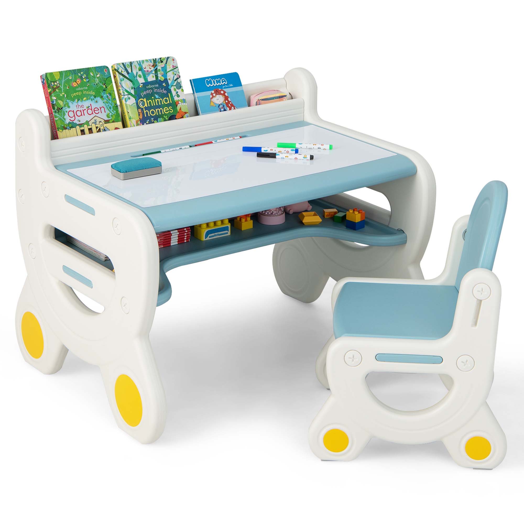 Kids Drawing Table & Chair Set