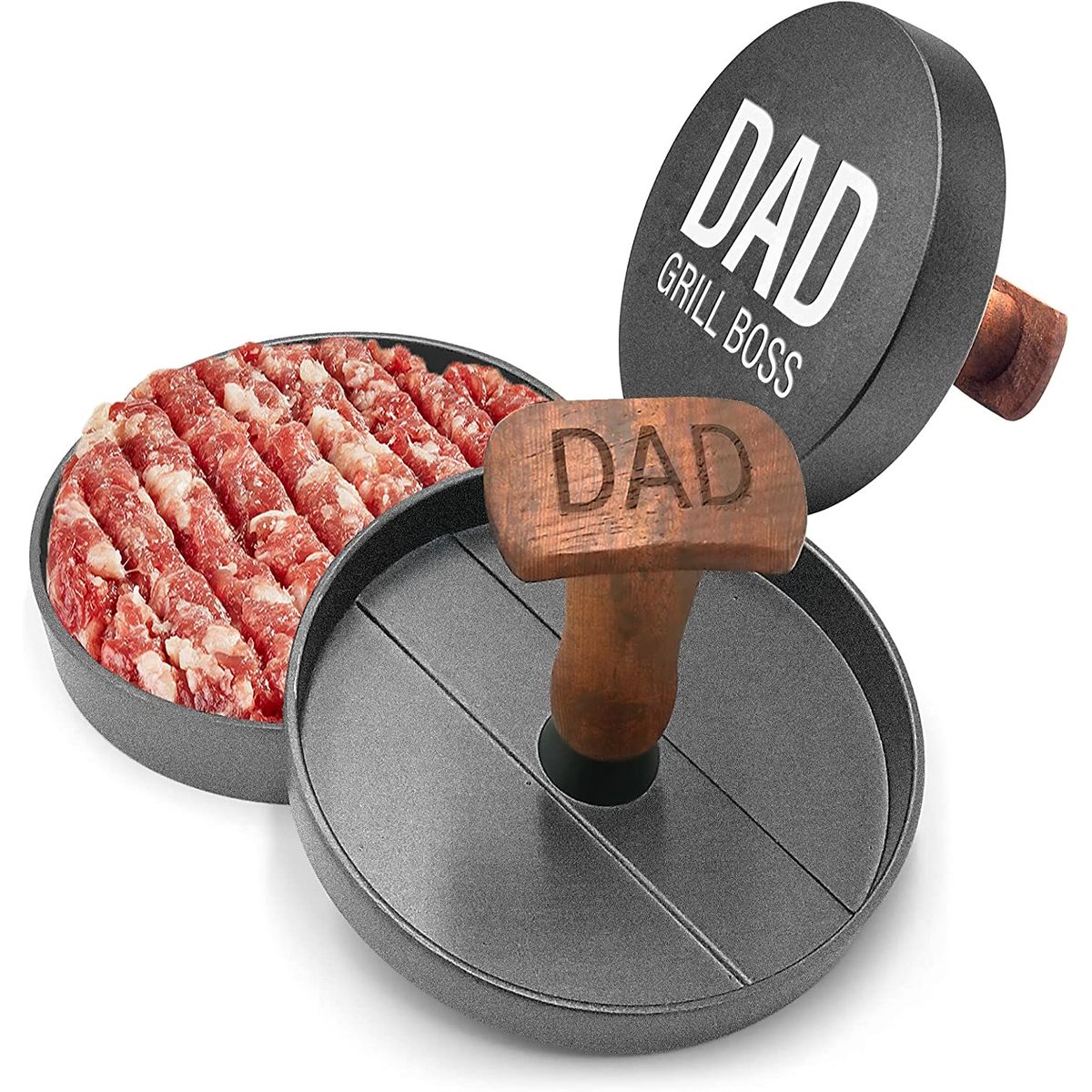 'Dad Grill Boss' Non-Stick Hamburger Press Patty Maker