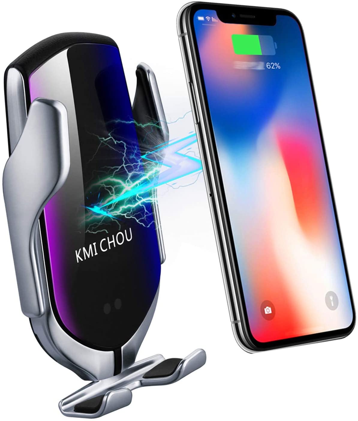 Automatic Clamping Wireless Car Charger & Mount