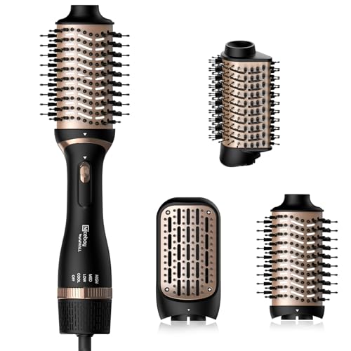 NICEBAY Hair Dryer Brush Hot Tools Blow Dryer Straightening Curling