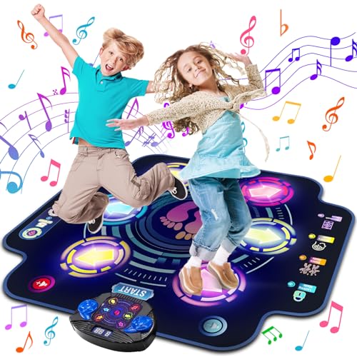 MAYSIDA MYSID A DANCE MAT FOR KIDS - LIGHT-UP 6-BUTTON & WIRELESS BLUETOOTH