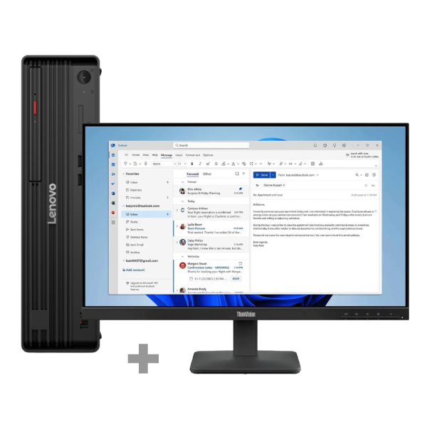 Lenovo M70S G6SFF U7-265 13 Tops 16GB DDR5 512GB SSD M.2 2280 NVME G4 Integrated Windows