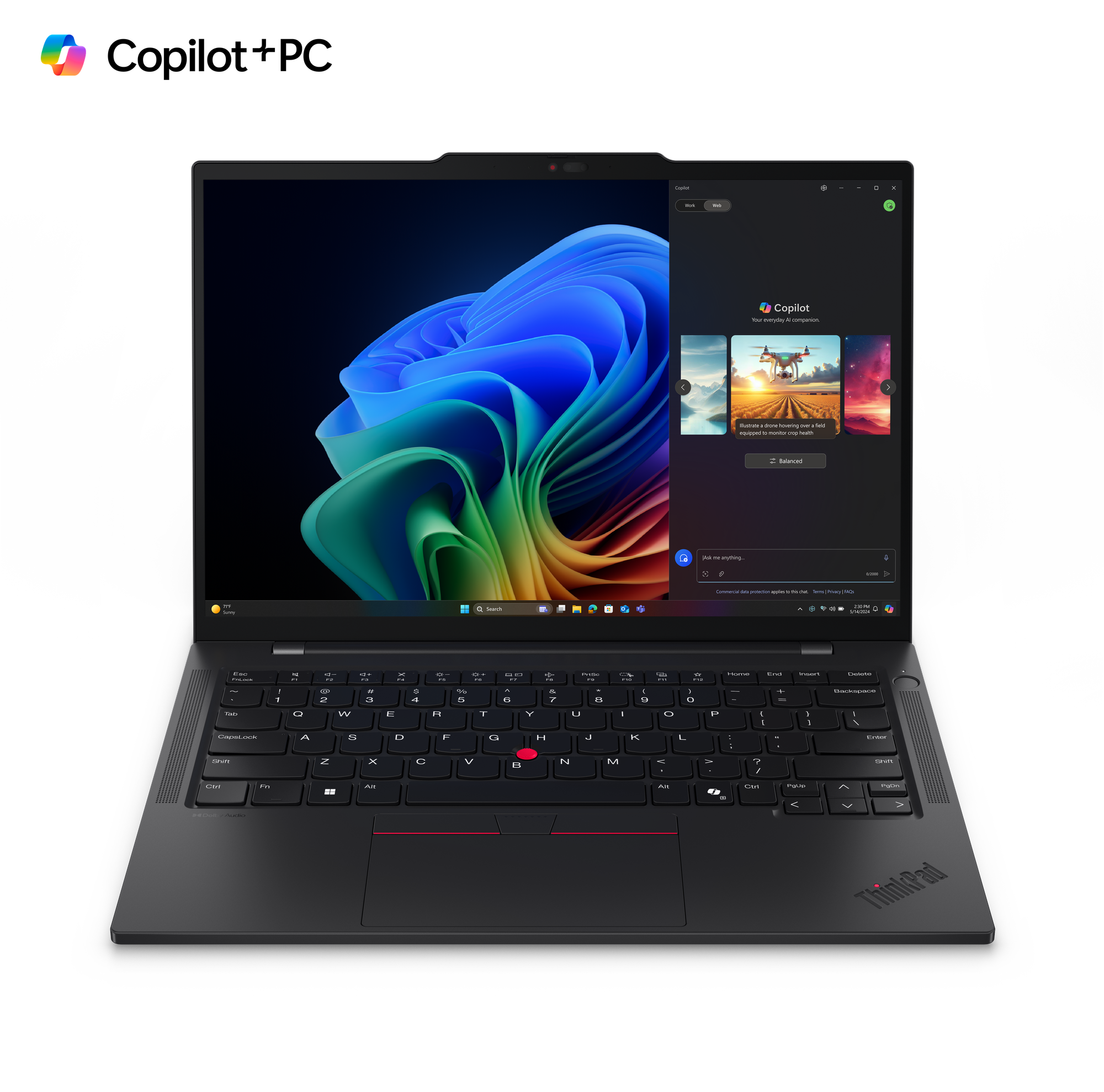 LENOVO T14 LNL U7 258V 32GB 512GB 14IN WUXGA NOTEBOOK