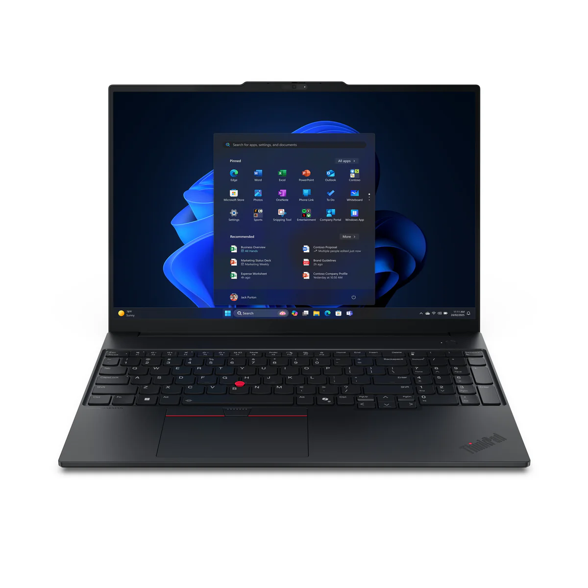 Lenovo E16 G3 Lnl U5-228V 32GB DDR5 512GB SSD M.2 2242 Tlc G4 Integrated Windows 11 Pro 64