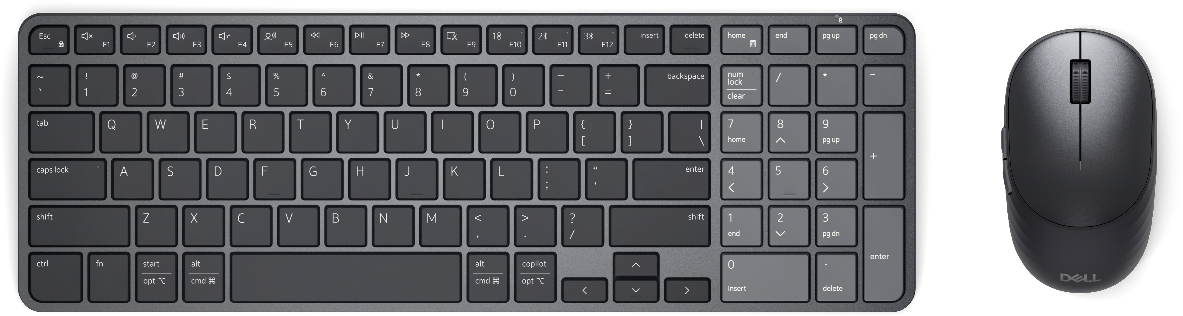 Dell Pro 7 Rechargeable Compact Keyboard and Mouse