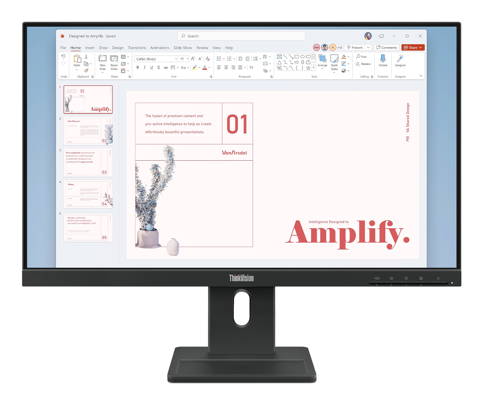 Lenovo Thinkvision E24-40 23.8IN Monitor 3 Year Cci Warranty Wled 1920X1200 No Webcam
