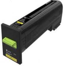 Lexmark CS820 Yellow Extra High Yield Return Programme Toner Cartridge