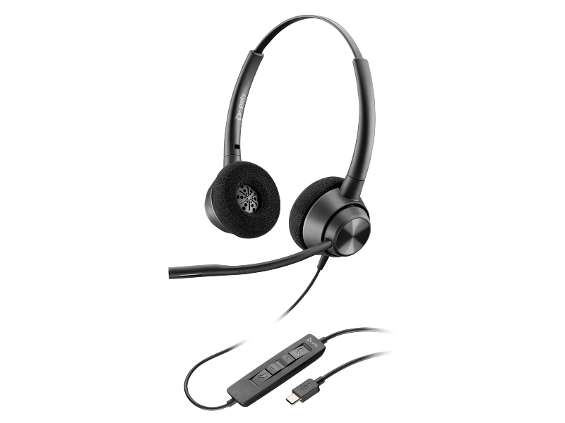 POLY ENCOREPRO 320 STEREO USB-C HEADSET TAA