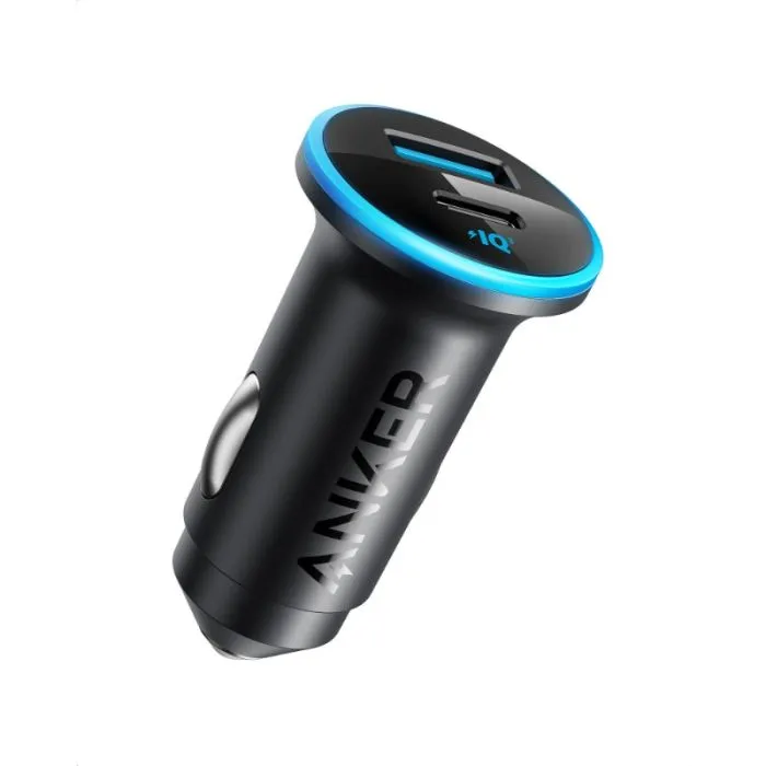 Anker 2 Port 52.5W Pd Car Charger Black Up to 2 Devices Warranty 18 Month