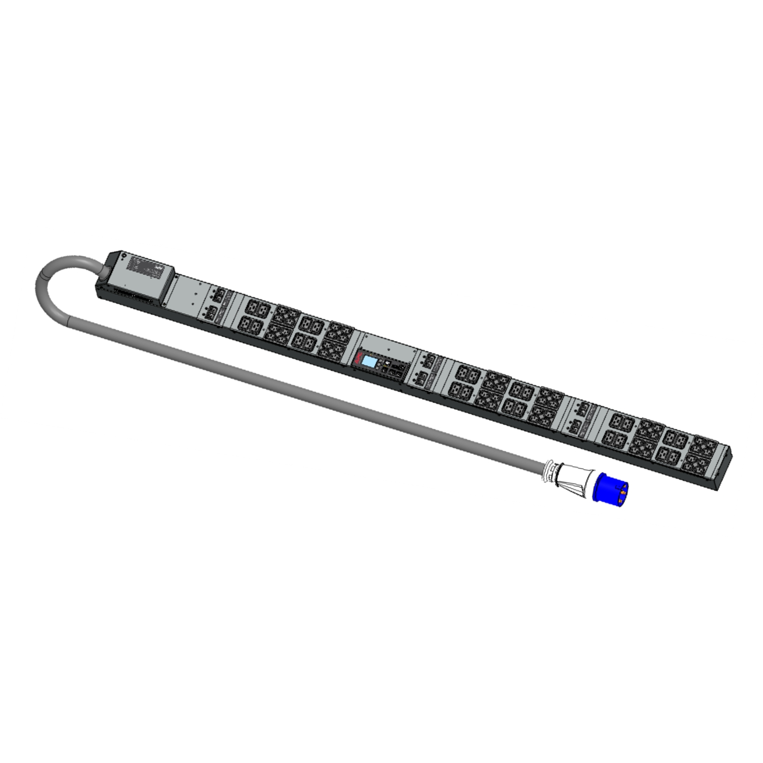 APC Rack PDU 2G Flex Metered Zerou 43.5KW 230V (48) C13 & (24) C19 Ul-US 60C 3M Input Blue