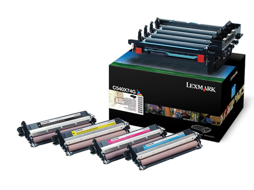 Lexmark C540X74G Blk and Clr Imaging Kit