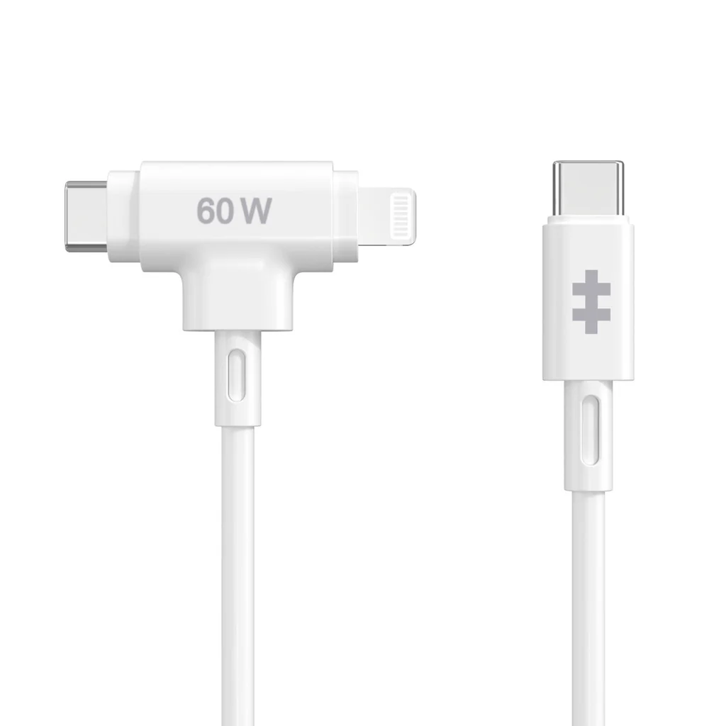 TARGUS HYPERJUICE USB C AND LIGHTNING CABLE 60W