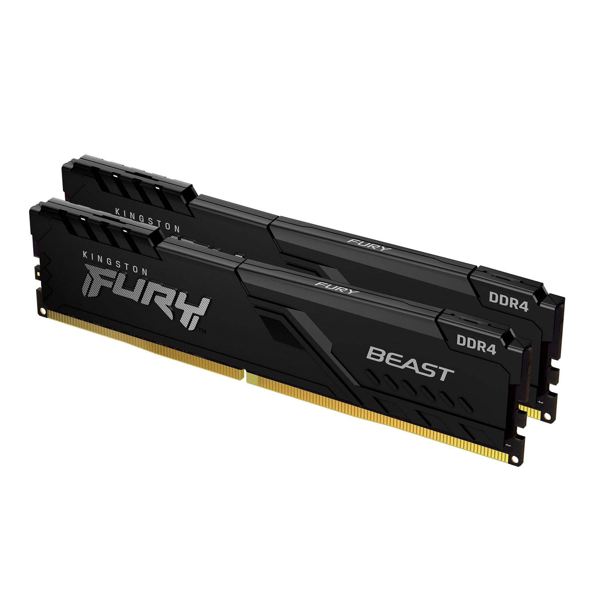 Kingston 16GB 3600MT/s DDR4 CL17 DIMM (Kit of 2) FURY Beast Black