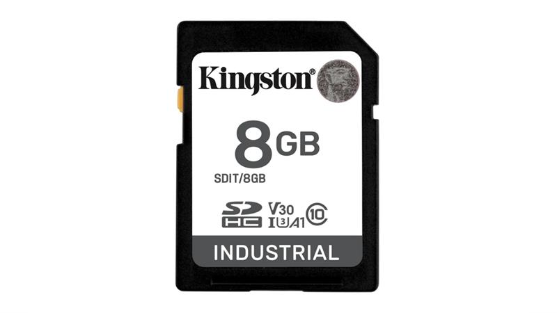 KINGSTON 8GB SDHC INDUSTRIAL SD CARD