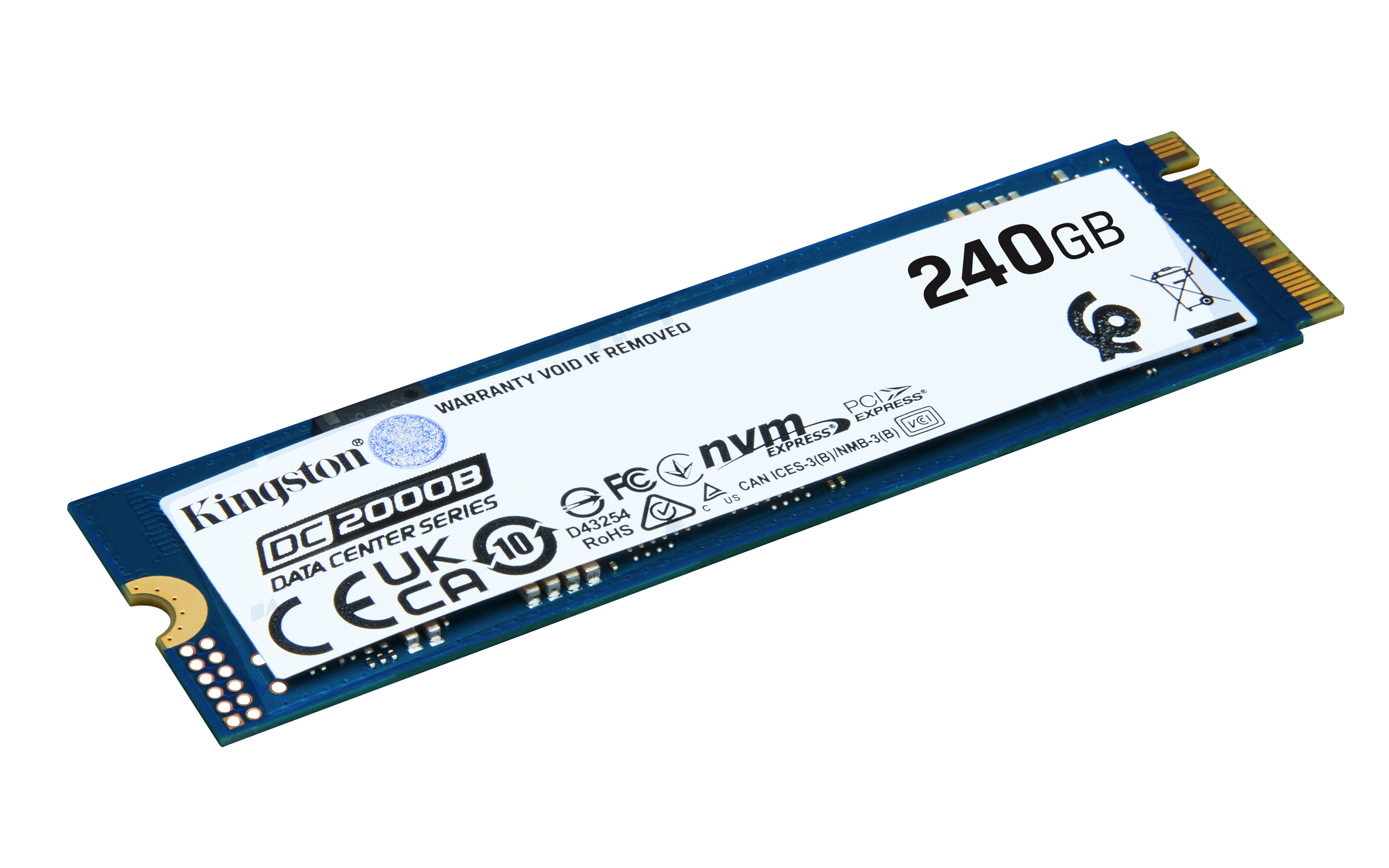 Kingston 240G DC2000B PCIe 4.0 M.2 2280 Enterprise SSD