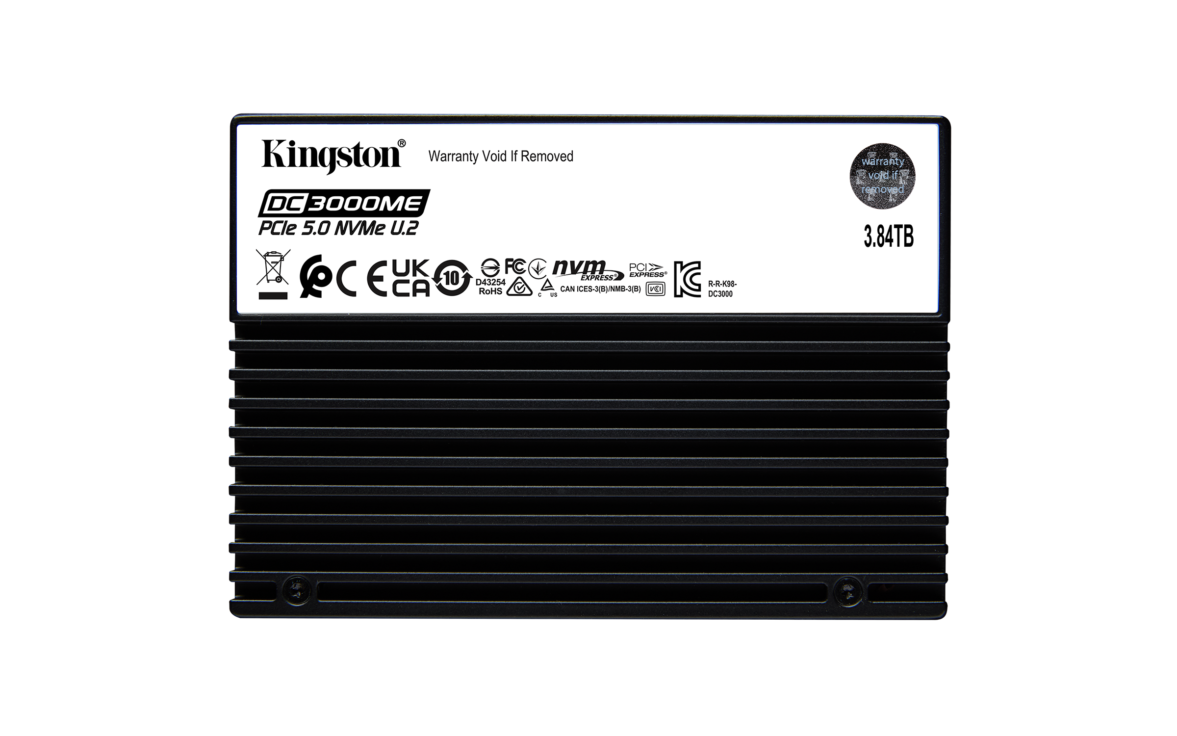 Kingston 3.84TB DC3000ME U.2 PCIE 5.0 NVME Tcg Opal Enterprise SSD