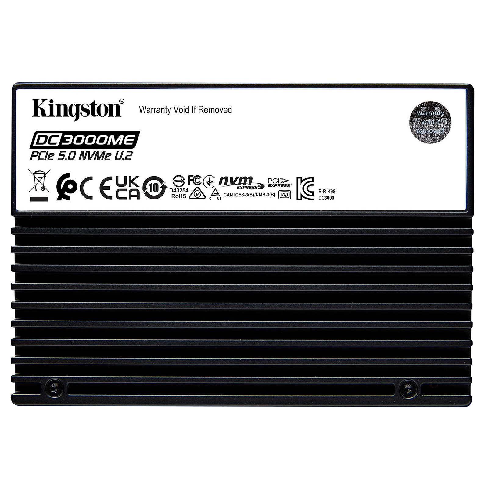 Kingston 7.68TB DC3000ME U.2 PCIE 5.0 NVME Tcg Opal Enterprise SSD