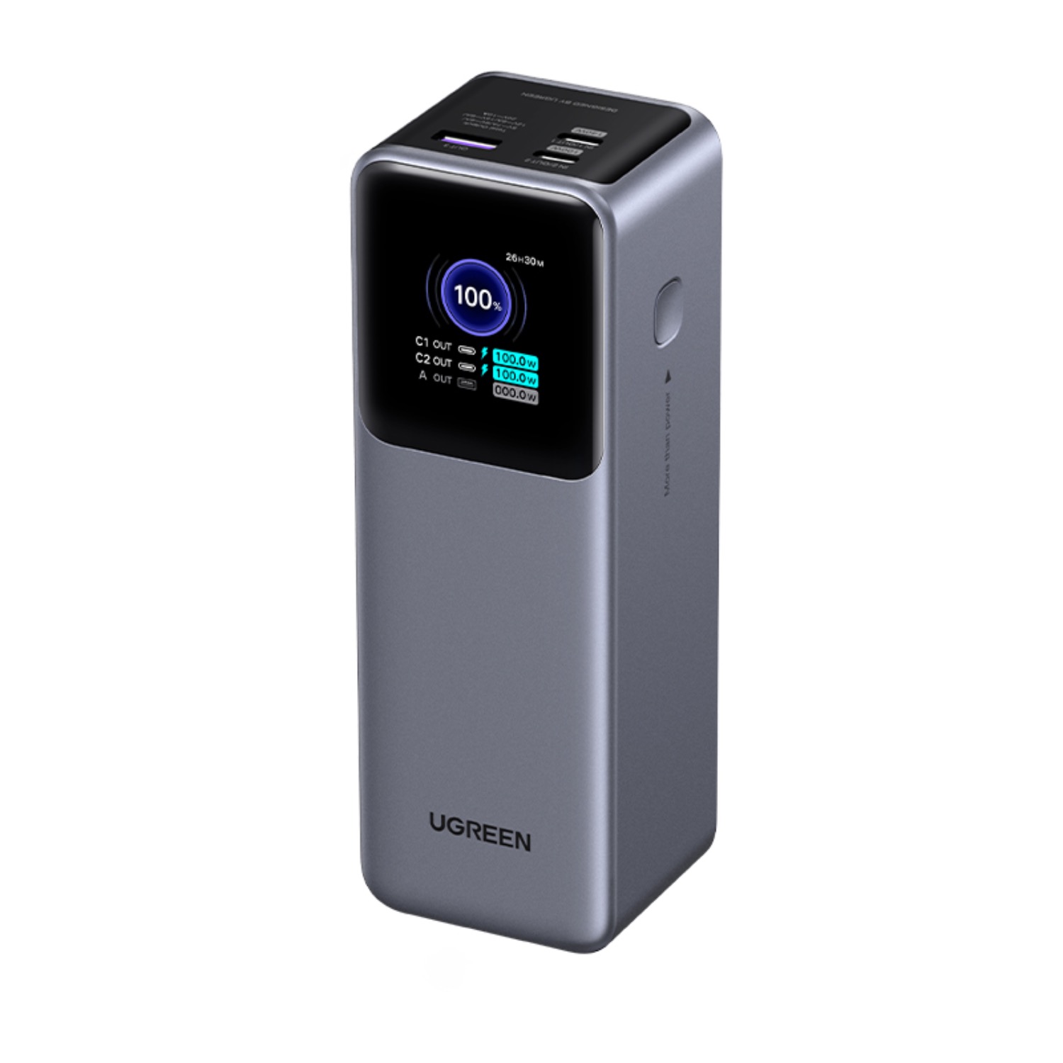 Ugreen 25000MAH PD 200W Powerbank-Grey