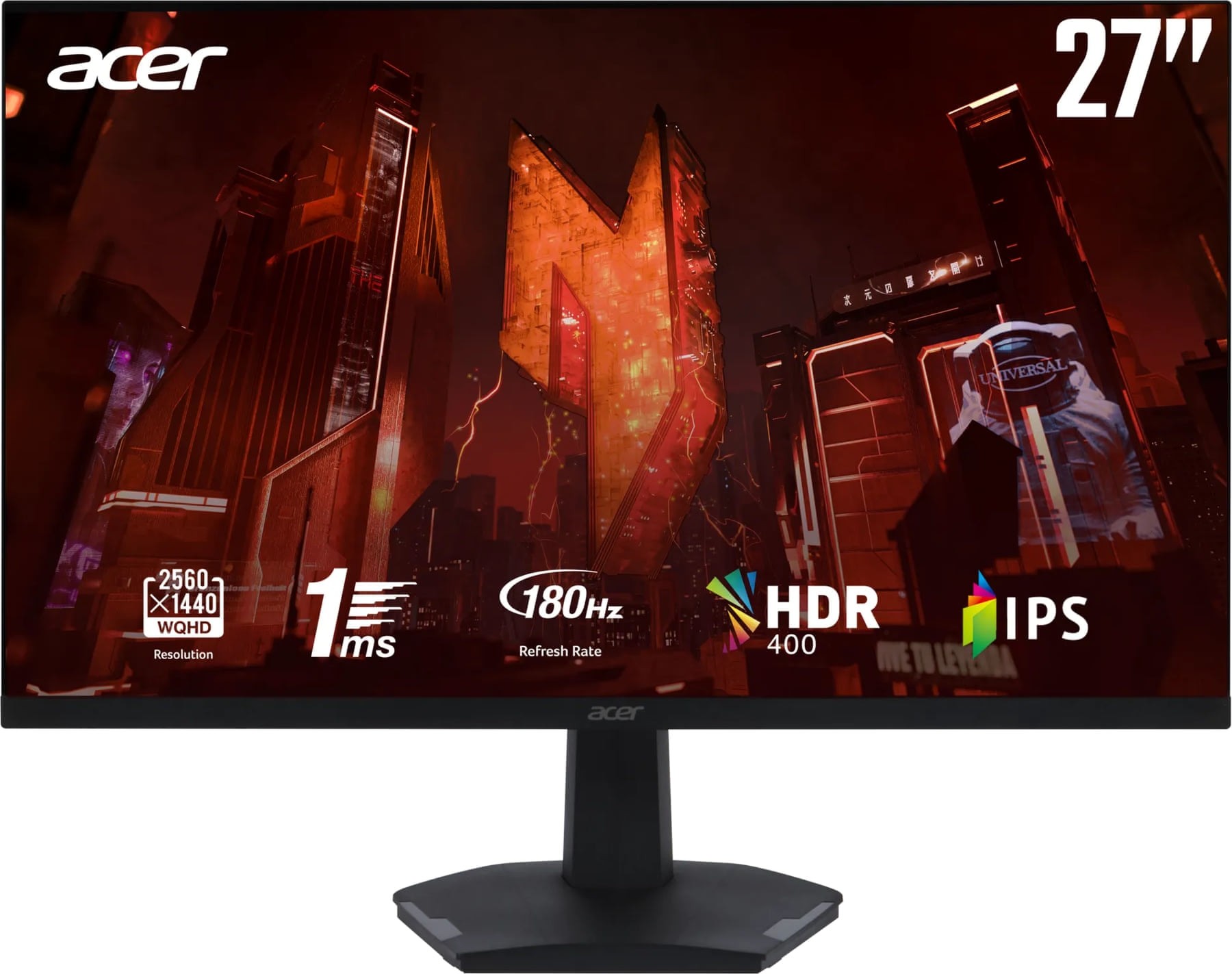 ACER NITRO VG270 27IN IPS FHD GAMING MONITOR