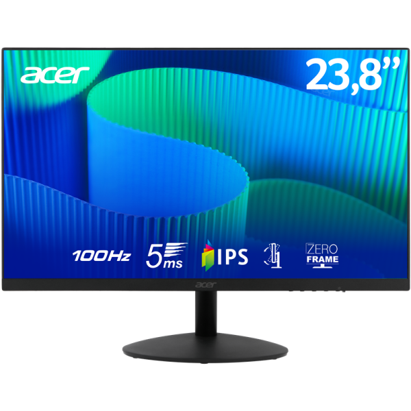 ACER 24IN IPS FHD 120HZ MONITOR 3YR