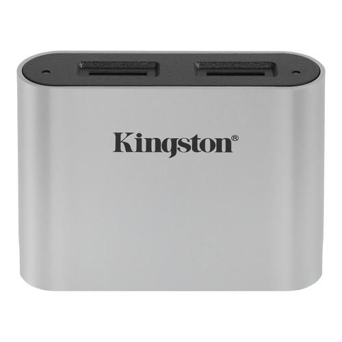 Kingston USB3.2 Gen1 Workflow Dual-Slot microSDHC/SDXC UHS-II Card Reader