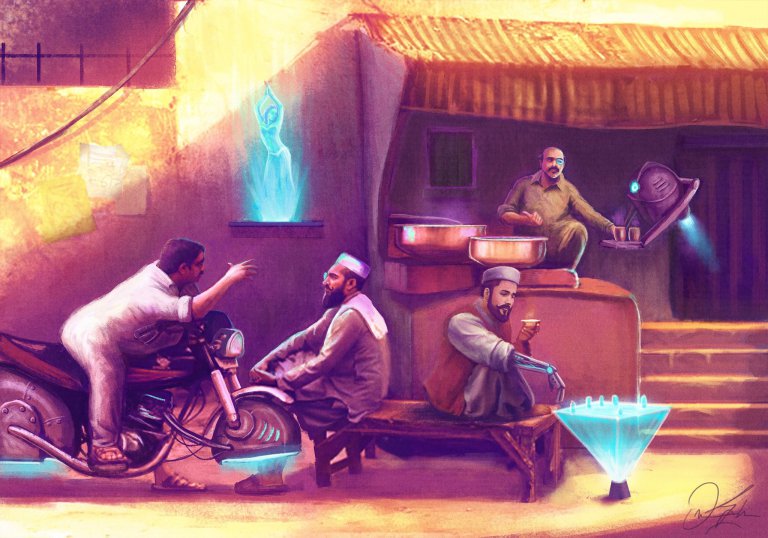 كيف تبدو الباكستان داخل فيلم الخيال العلمي Sci-Fi / fantasy movie ؟؟