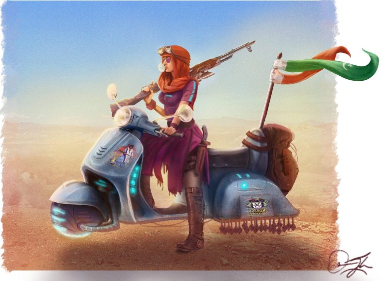 كيف تبدو الباكستان داخل فيلم الخيال العلمي Sci-Fi / fantasy movie ؟؟