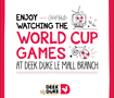 deek duke design for social media and coaster design