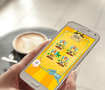 mobile app design for game and social app