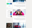 Personal Blog Website UI Desing