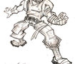 Warrior sketch 