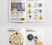 قالب بروشور أو تقرير \ Brochure - Report Template