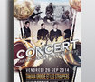 اعلان لحفل موسيقي - Concert poster