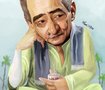 بورتريه كاريكاتير الابنودى