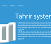 tahrir system company website redesign 