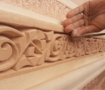sculpture sur plafond 