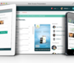 Chat &amp; Web Phone Responsive Layout