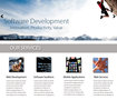 Home page design for an IT company